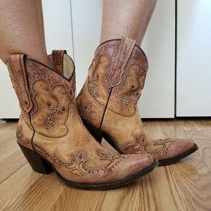 Corral Cowboy Booties